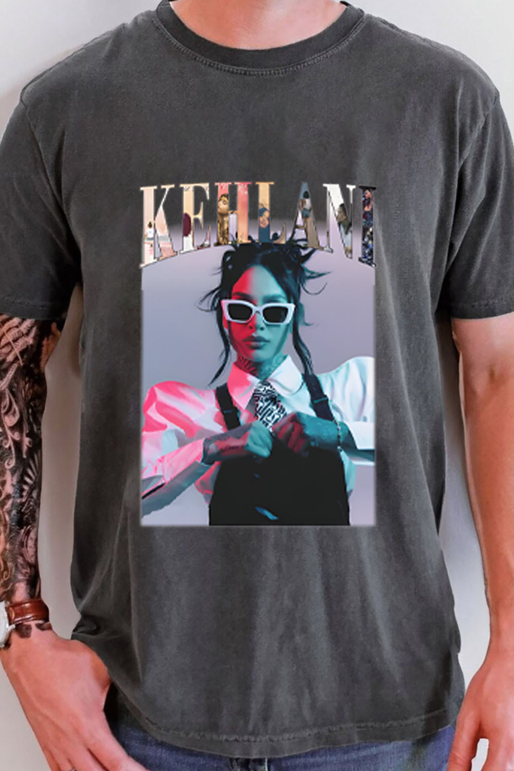 Kehlani Bootleg Rap Shirt- Men