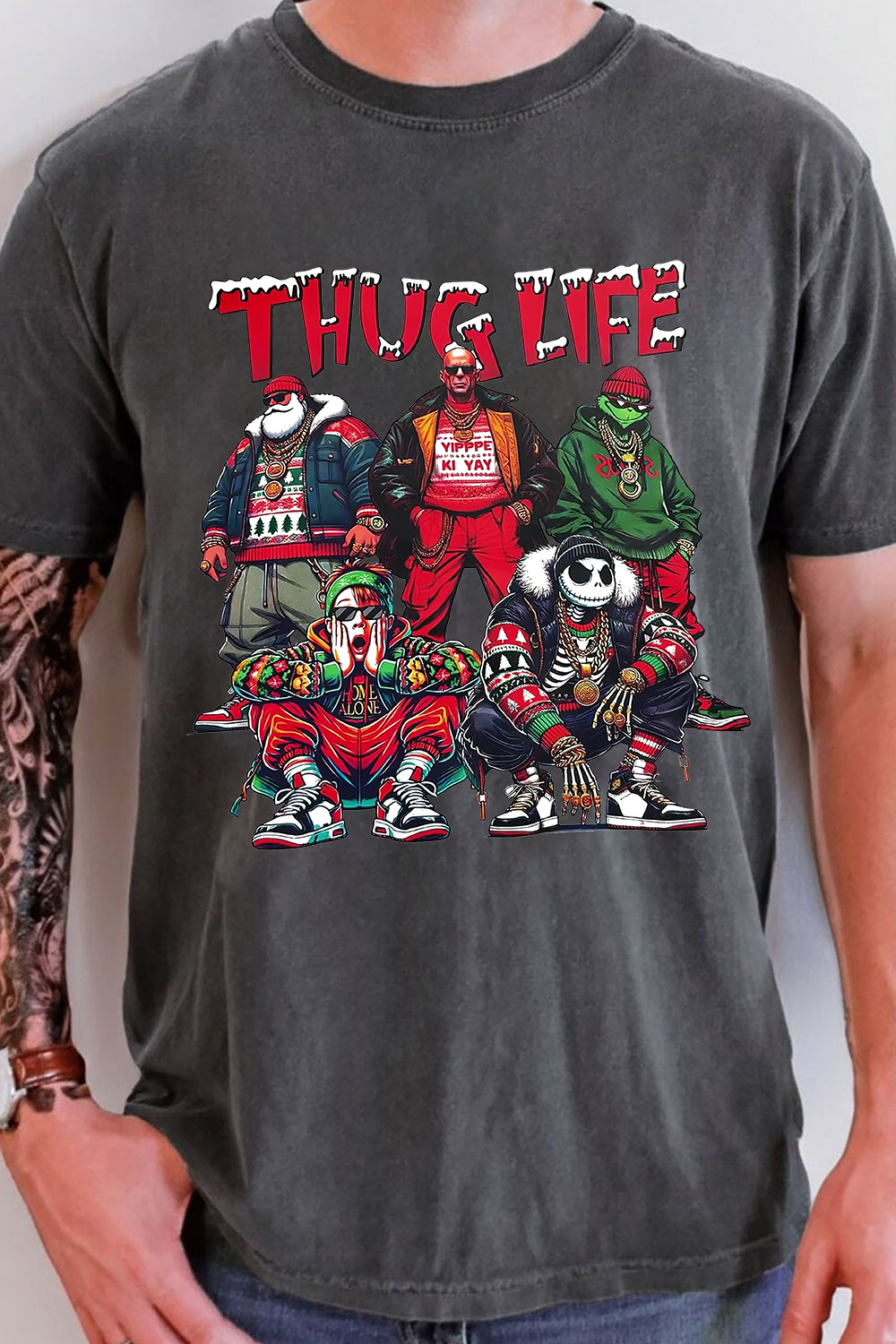 Christmas Monster Men's Short Sleeve T-Shirt