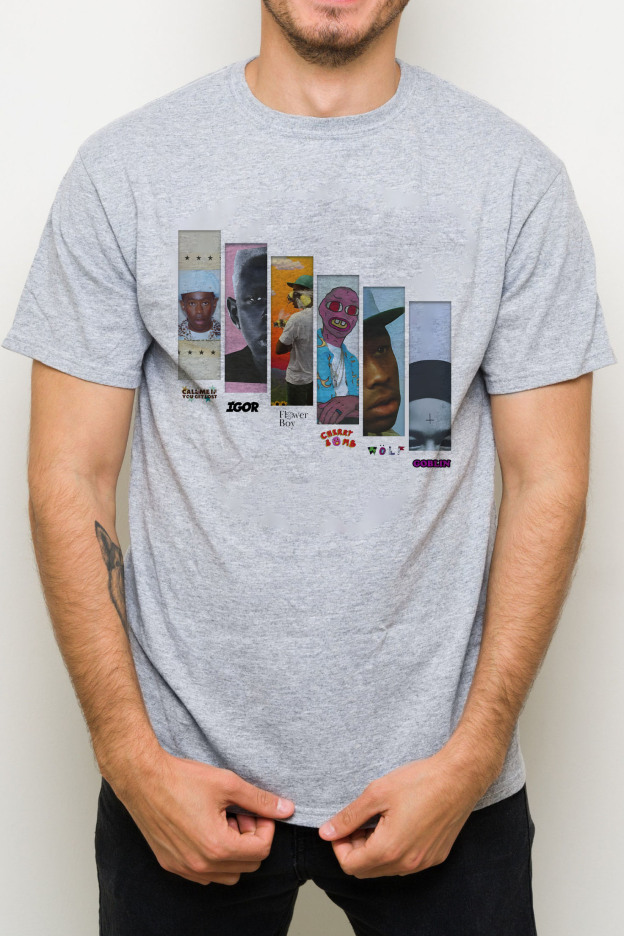 Tyler Merch – Albums Version 9 Tshirts– Men