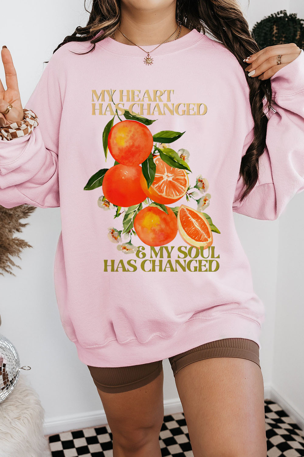 Noah Kahan Orange Sweatshirt