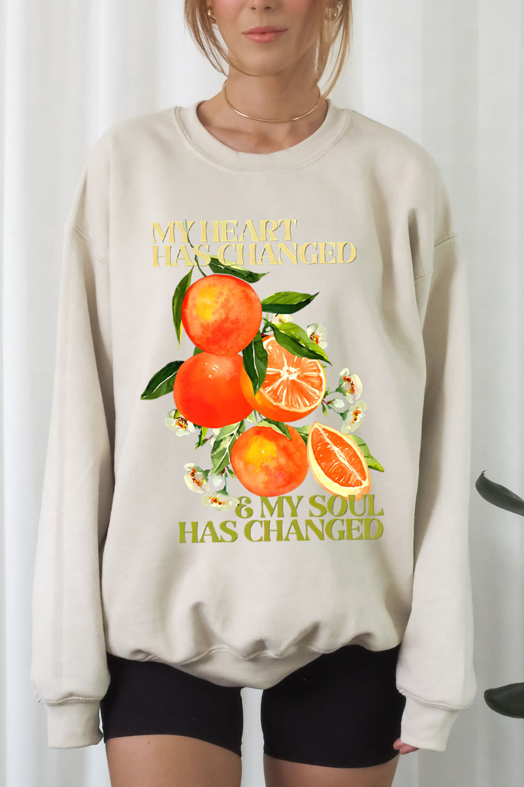 Noah Kahan Orange Sweatshirt
