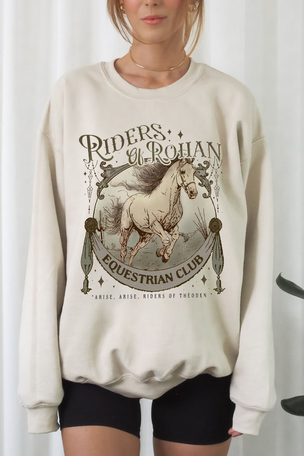 Riders Of Rohan Equestrian Club Sweatshirt For Women