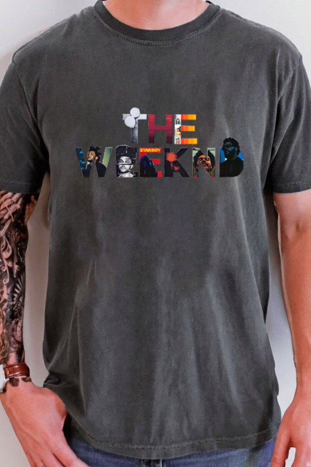 The Weeknd Albums Collection Shirt -Men