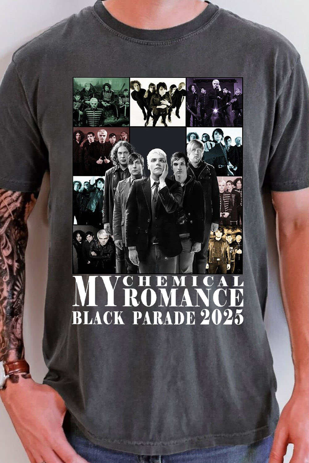 “LONG LIVE THE BLACK PARADE” 2025 tour  MCR shirt