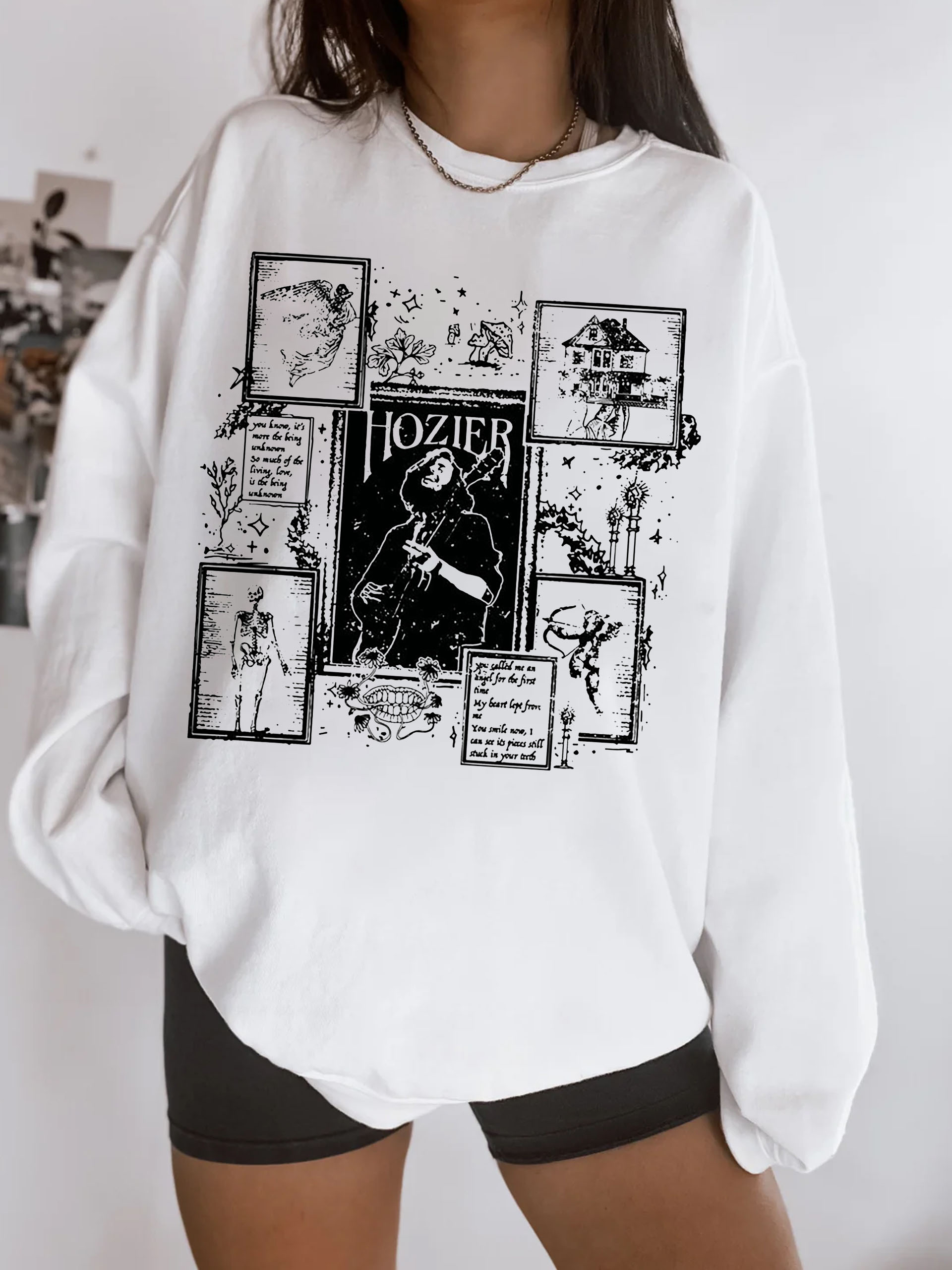 The Retro Hozier Unreal Unearth Song Sweatshirt