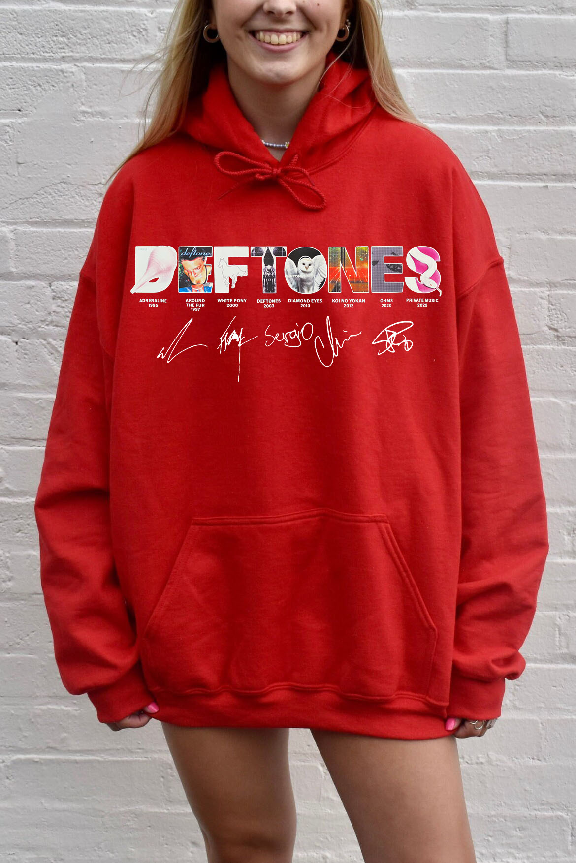 Deftones Album Hoodie For Women?