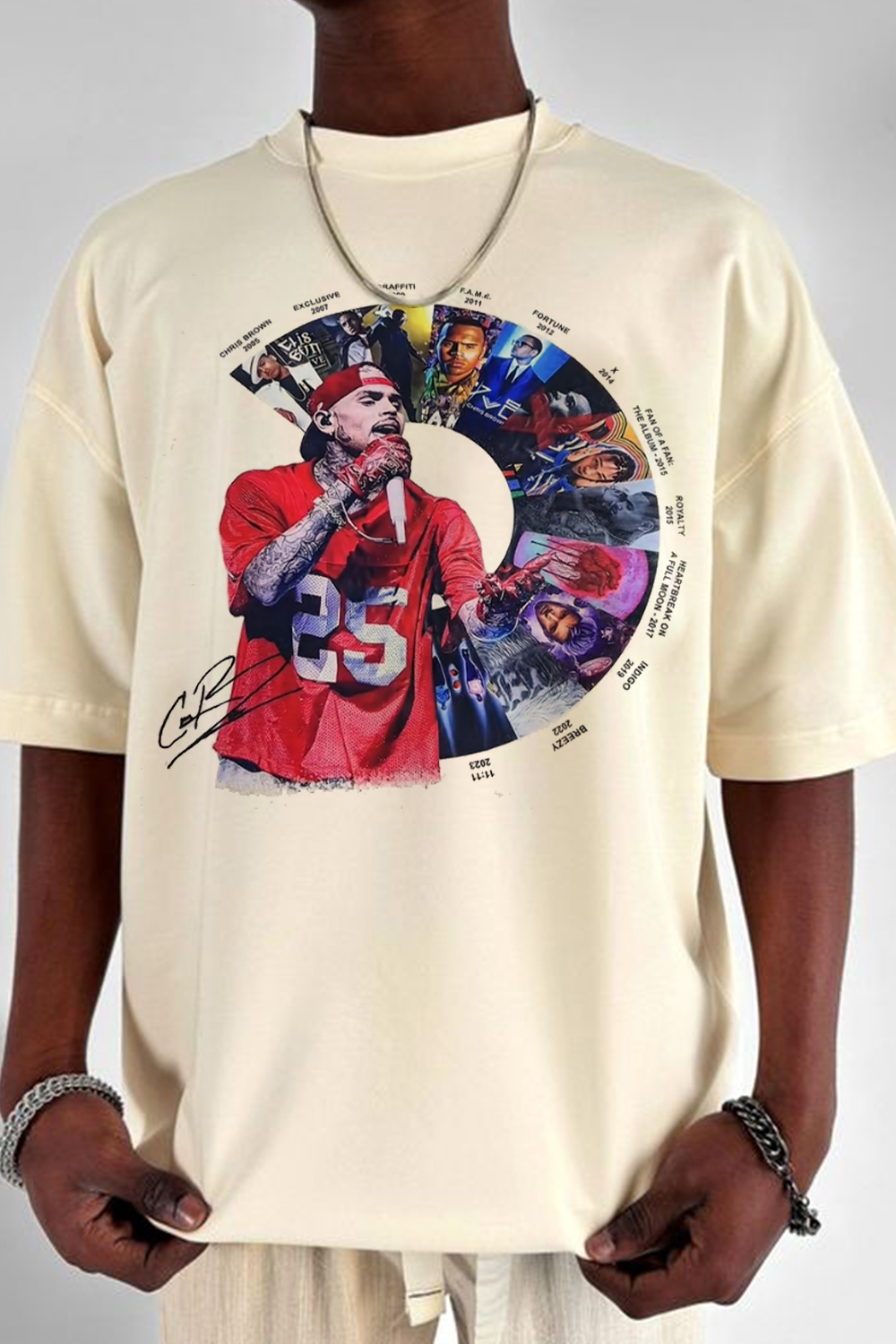 cb printed Tee For Men