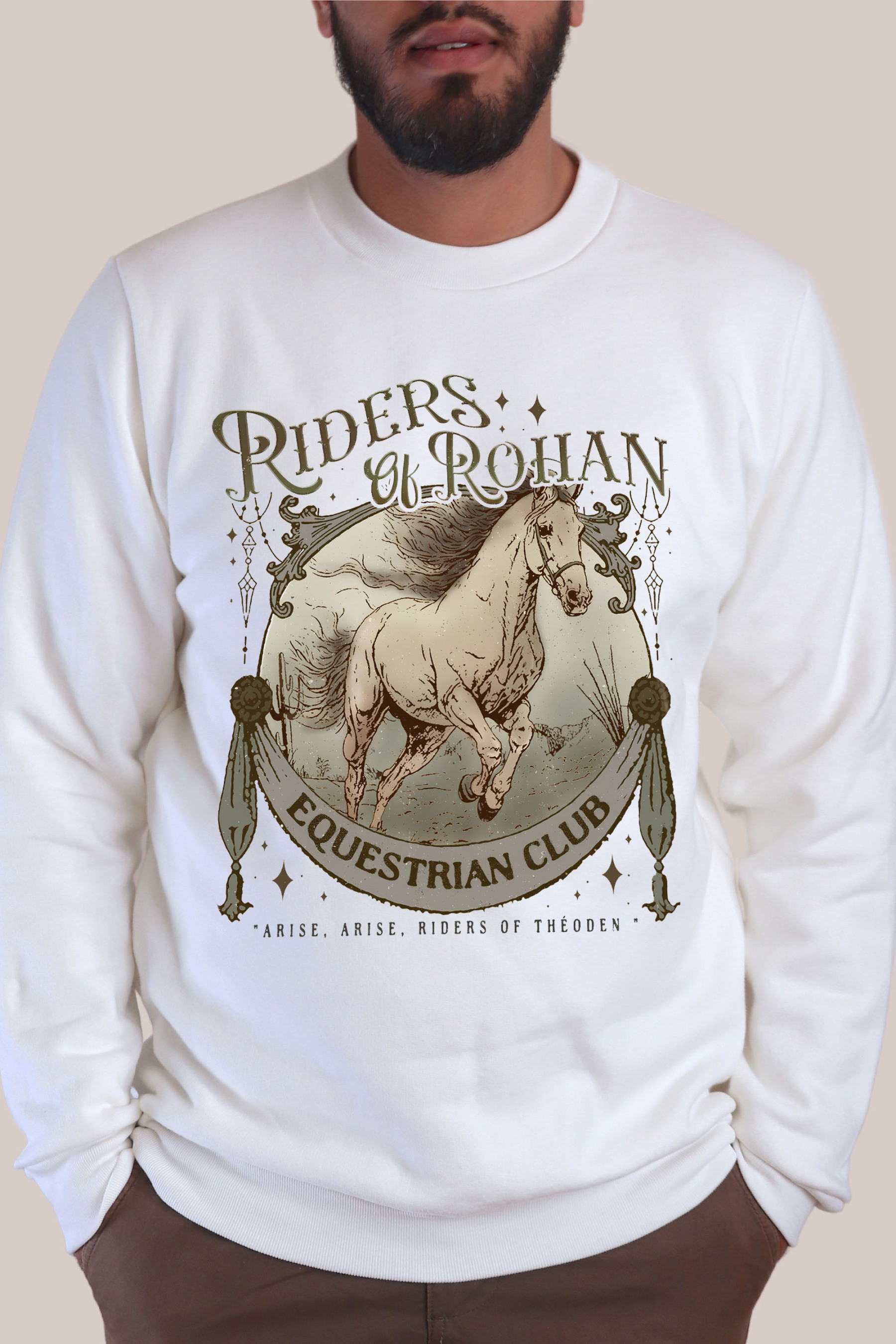 Riders Of Rohan Equestrian Club Sweatshirt For Men