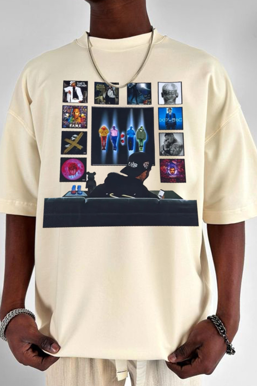 Chris Brown Breezy Concert Tee For men