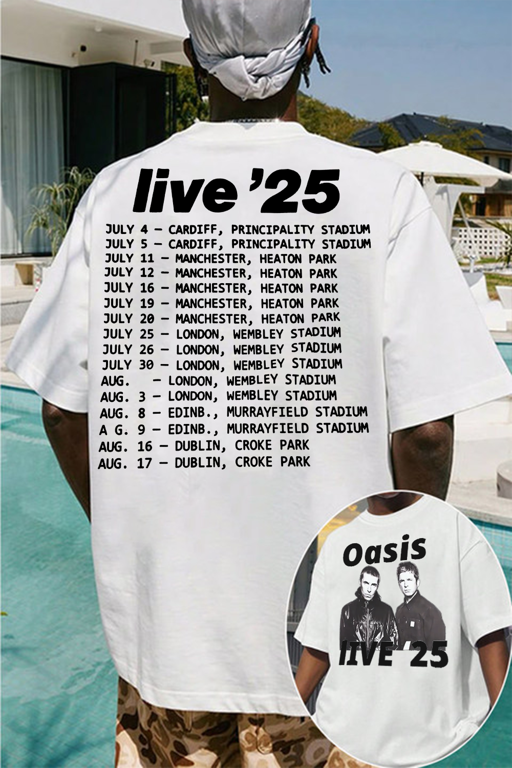 Oasis Fan tee