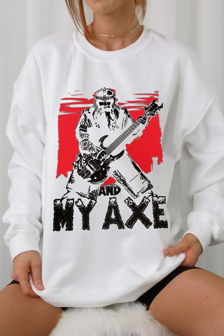 Gimli And My Axe Lord Of The Rings Vintage Women Sweatshirts