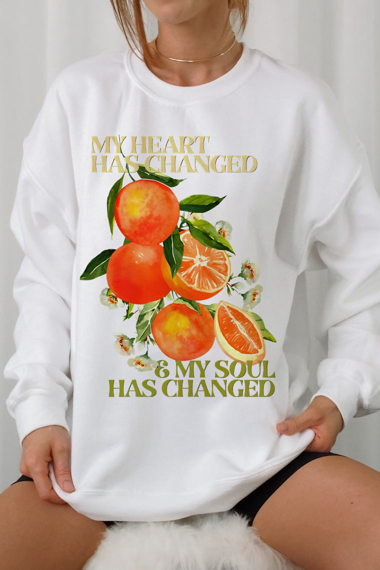 Noah Kahan Orange Sweatshirt