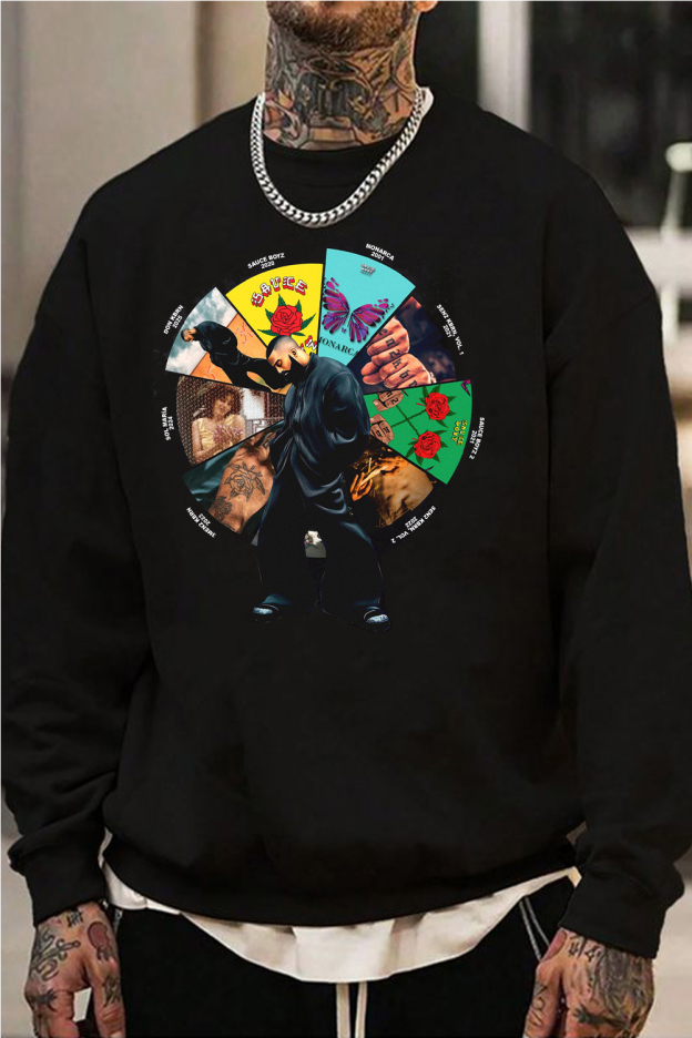 Graphic Eladio Shirt, Eladio Carrión Unisex Sweatshirt 