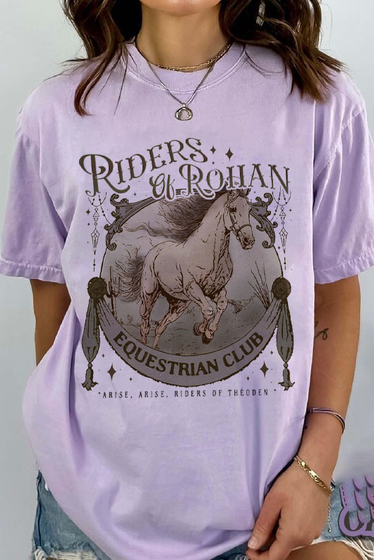 Riders Of Rohan Equestrian Club Tee For Women