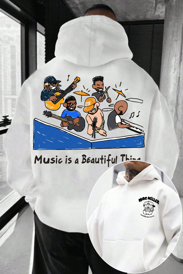 Mac Miller Music Fan's Hoodie