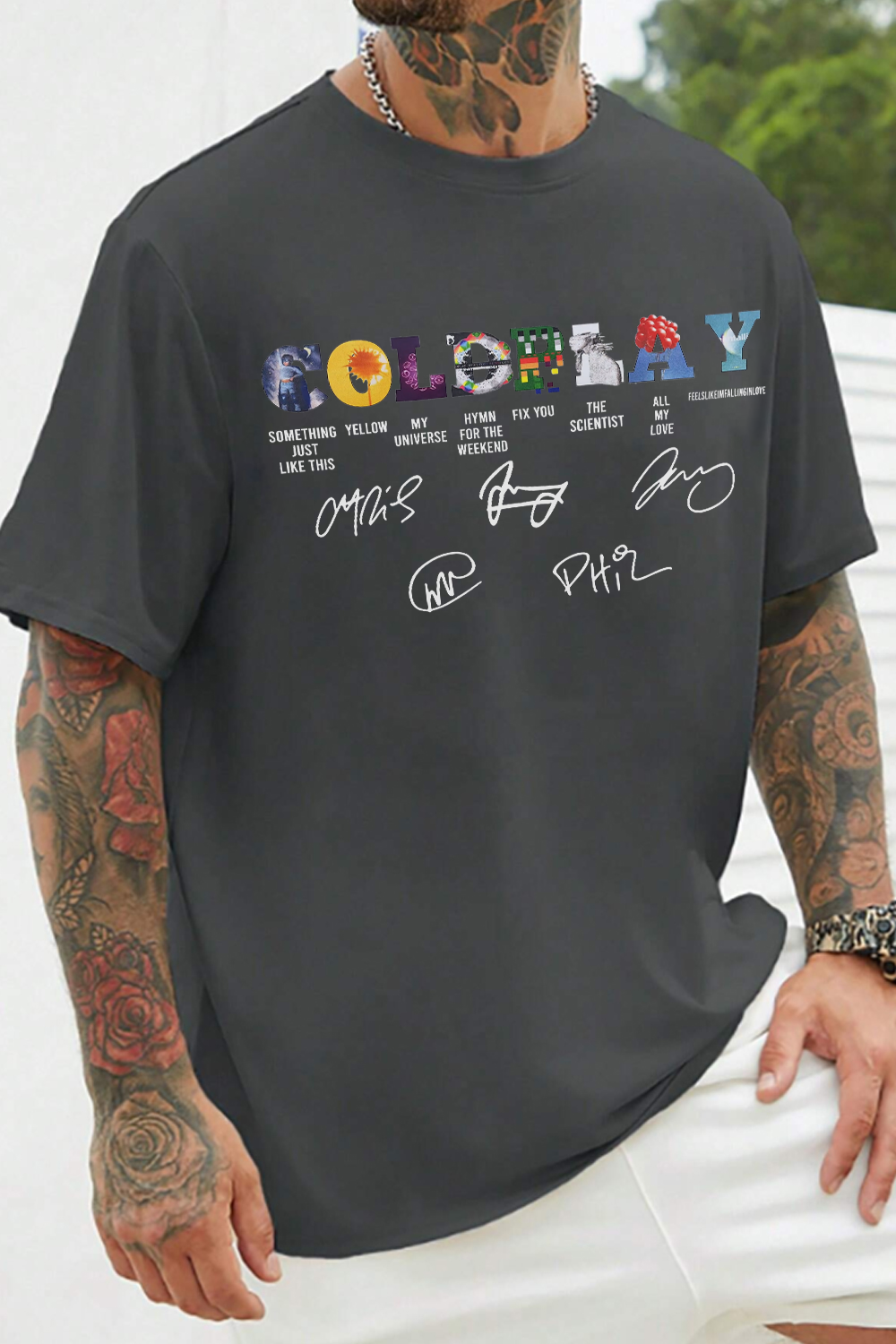 Coldplay Music Concert 2025 T-Shirt