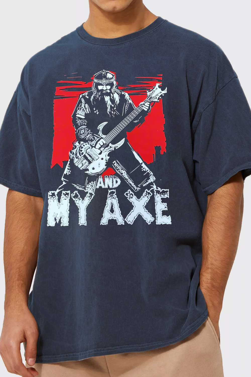 Gimli And My Axe Lord Of The Rings Vintage MEN T-Shirt