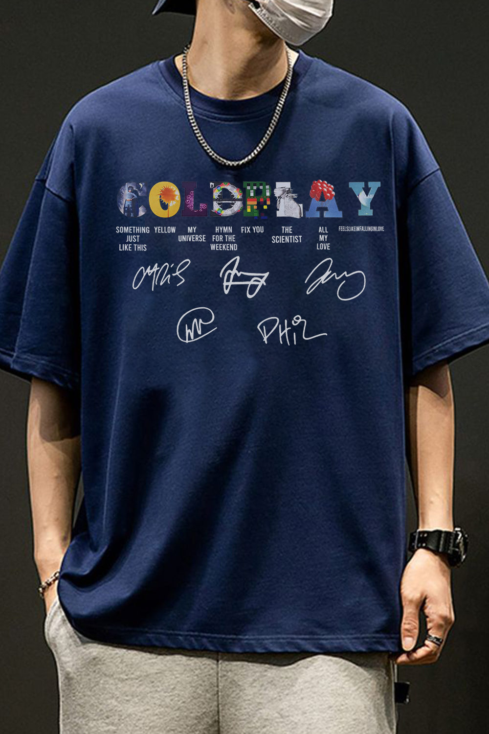 Coldplay Music Concert 2025 T-Shirt