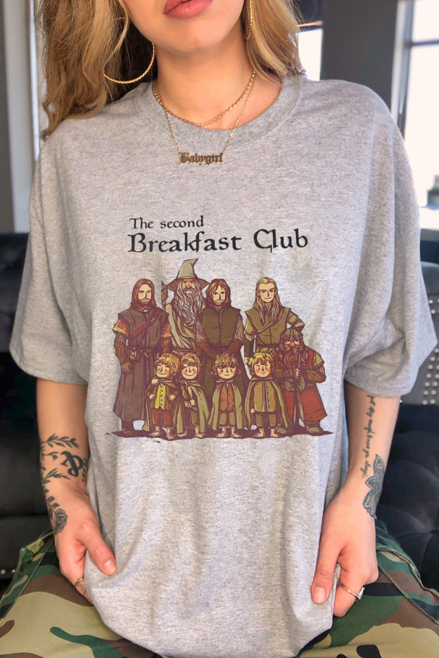 The Lord of the Rings cartoon ladies short-sleeved loose T-shirt