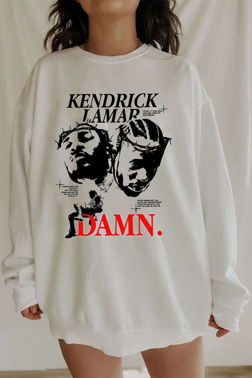 Kendrick Retro 90s Vintage Sweatshirt