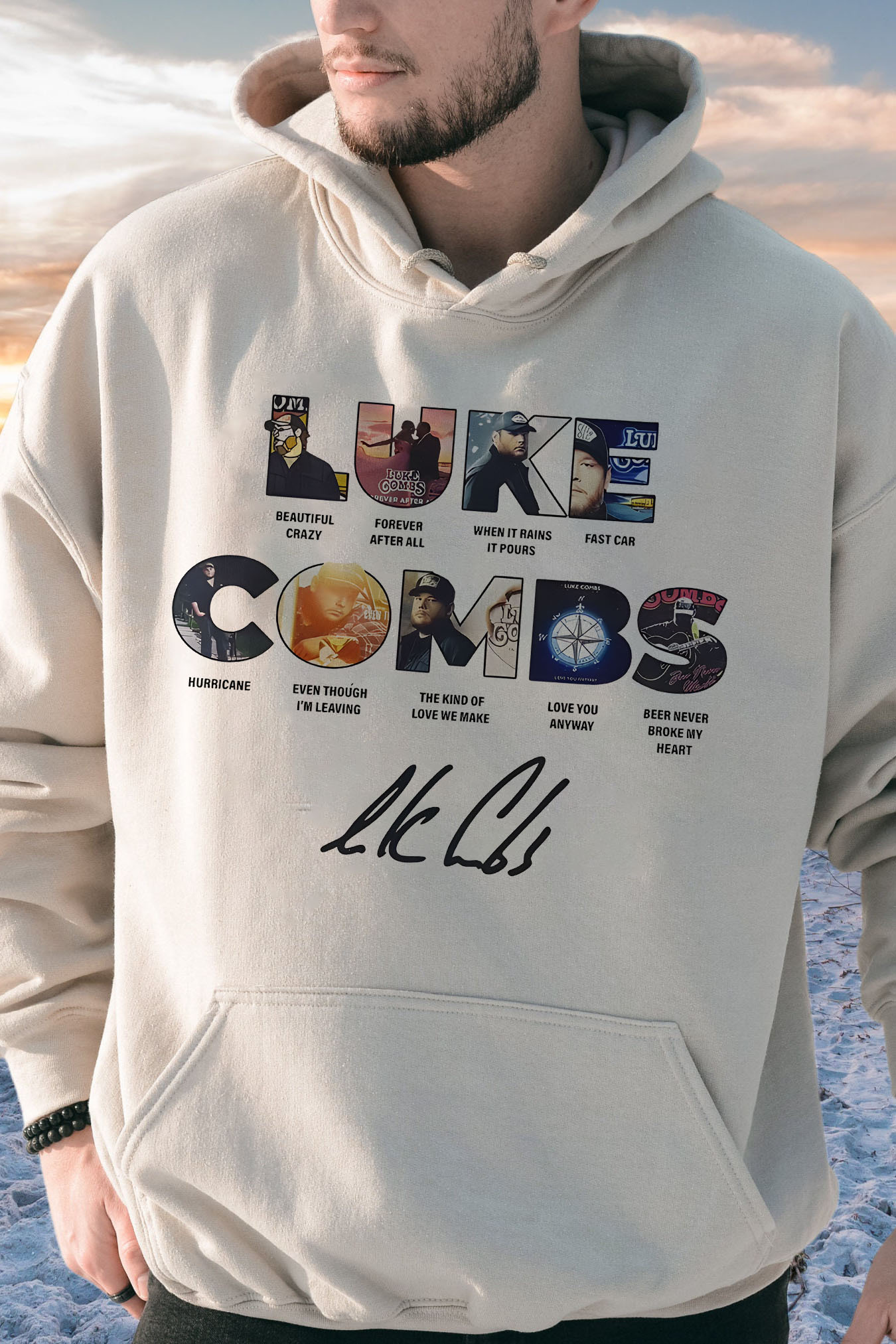 Luke Combs Tour 2025 Hoodie