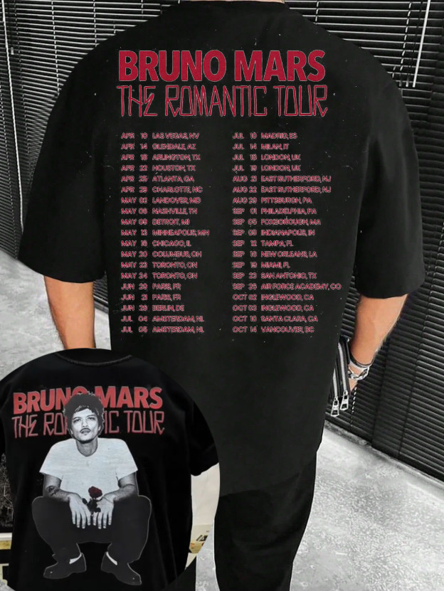 Bruno Mars Concert 🔥Tee