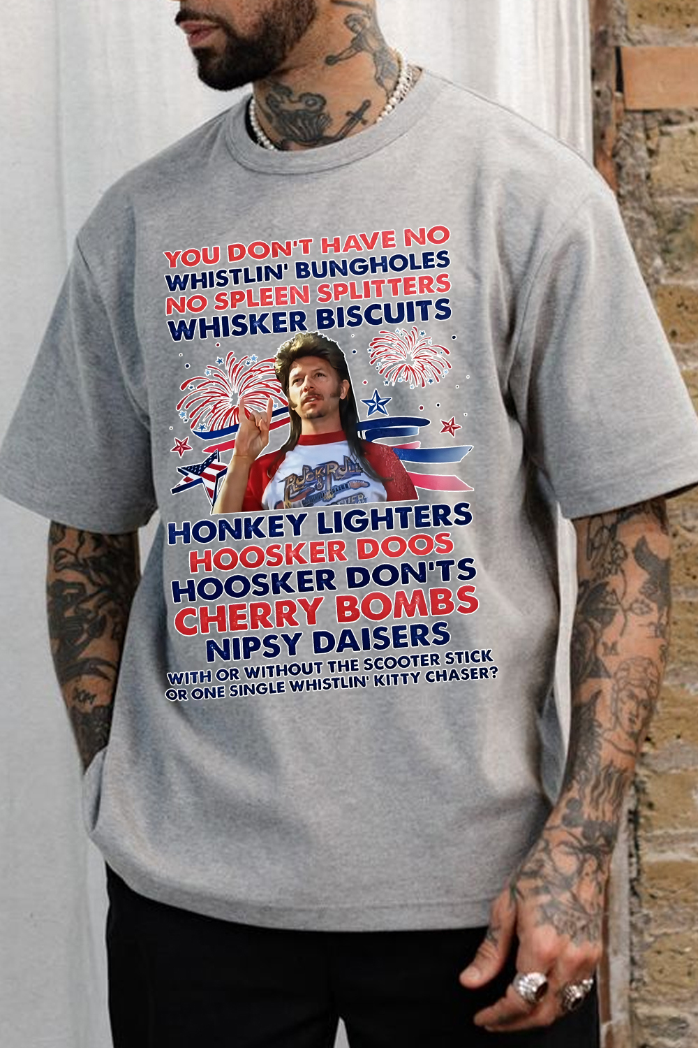 4th of July men t-shirt