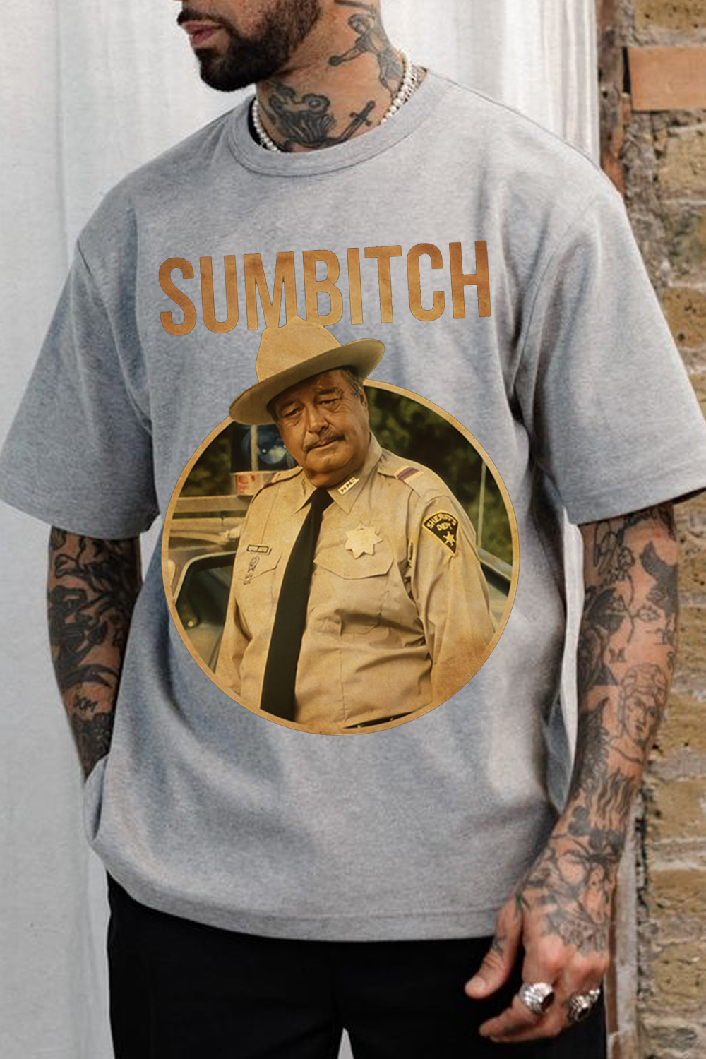 SUMBITCH JUSTICE SHERIFF BANDIT T-Shirt