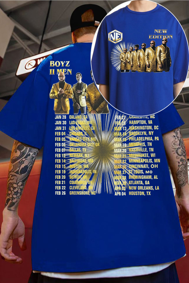 New Edition Way Tour 2026 Tee