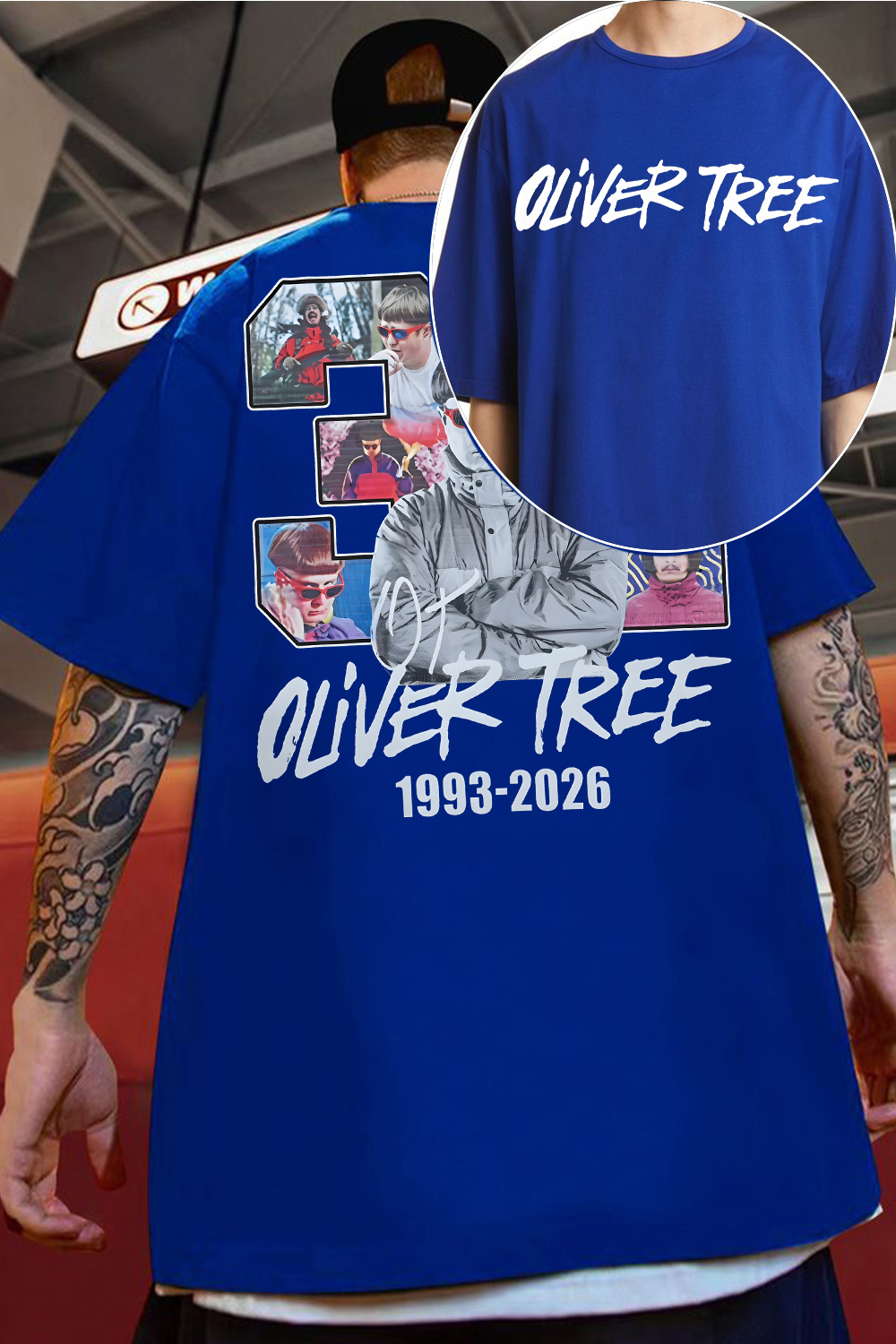 Rip Oliver Tree Tee For Men