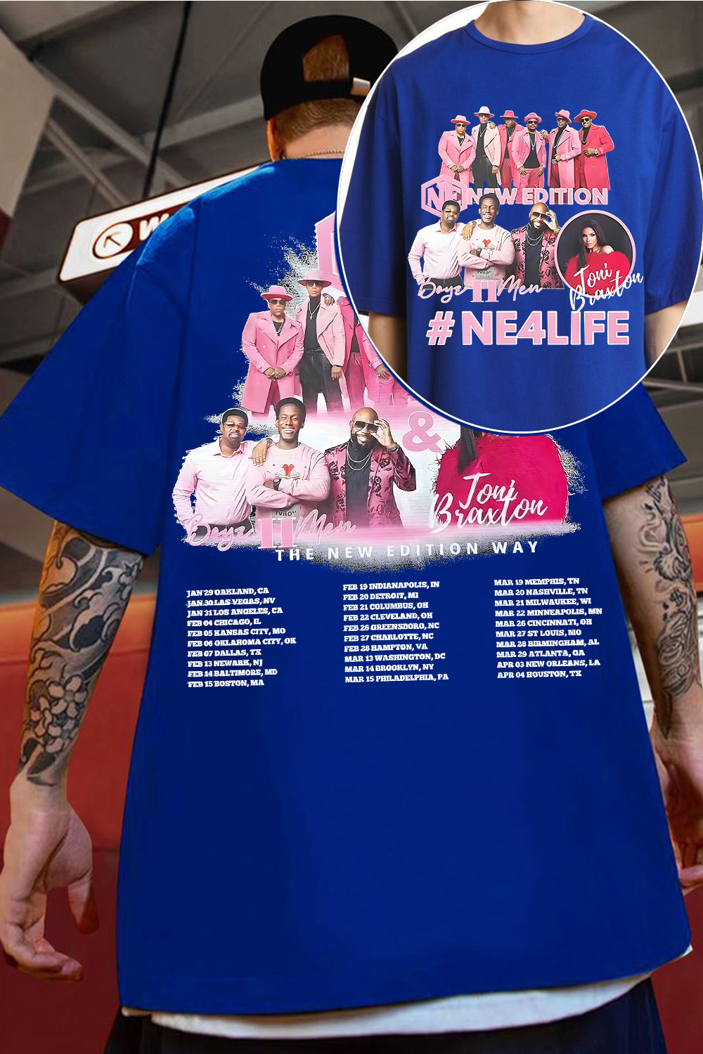 New Edition 2026 Tour Tee For Men