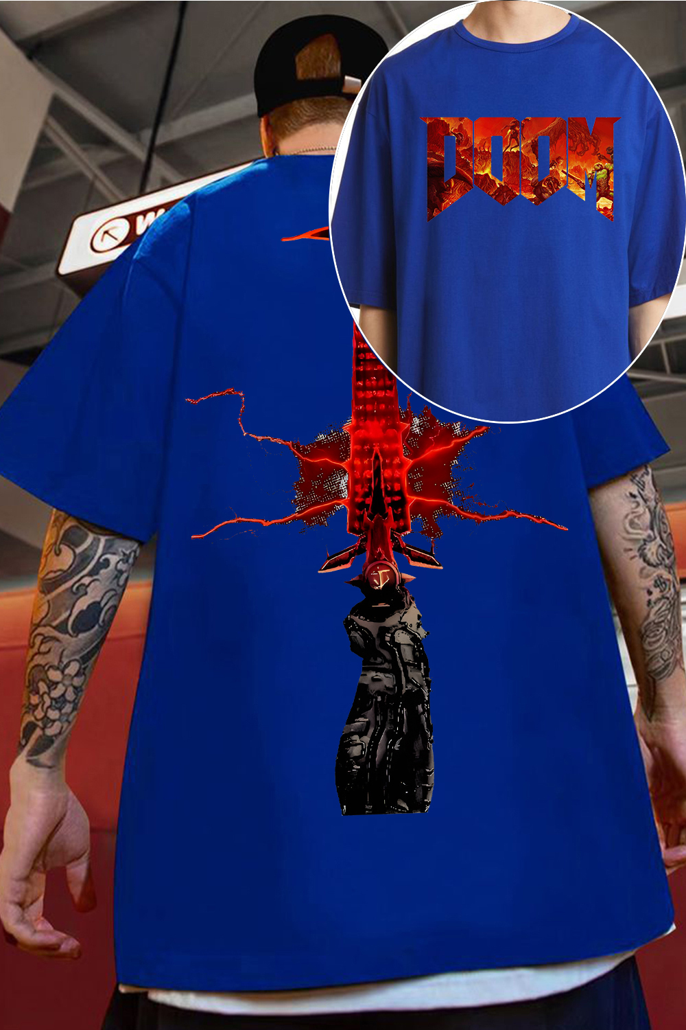 Doom Slayer Crucible Sword Shirt