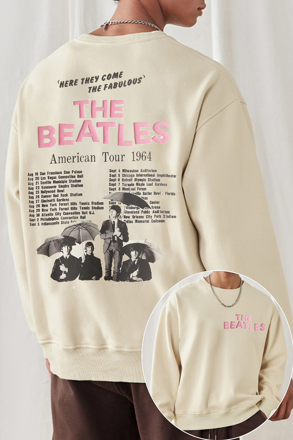 the beatles  sweatshirt For Men