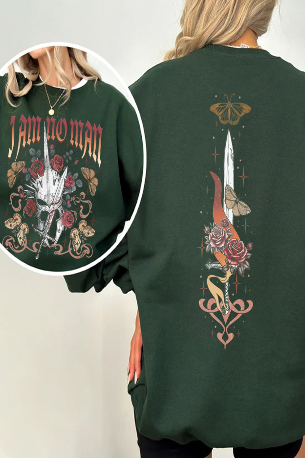 LOTR I Am No Man 2 Sides Shirt