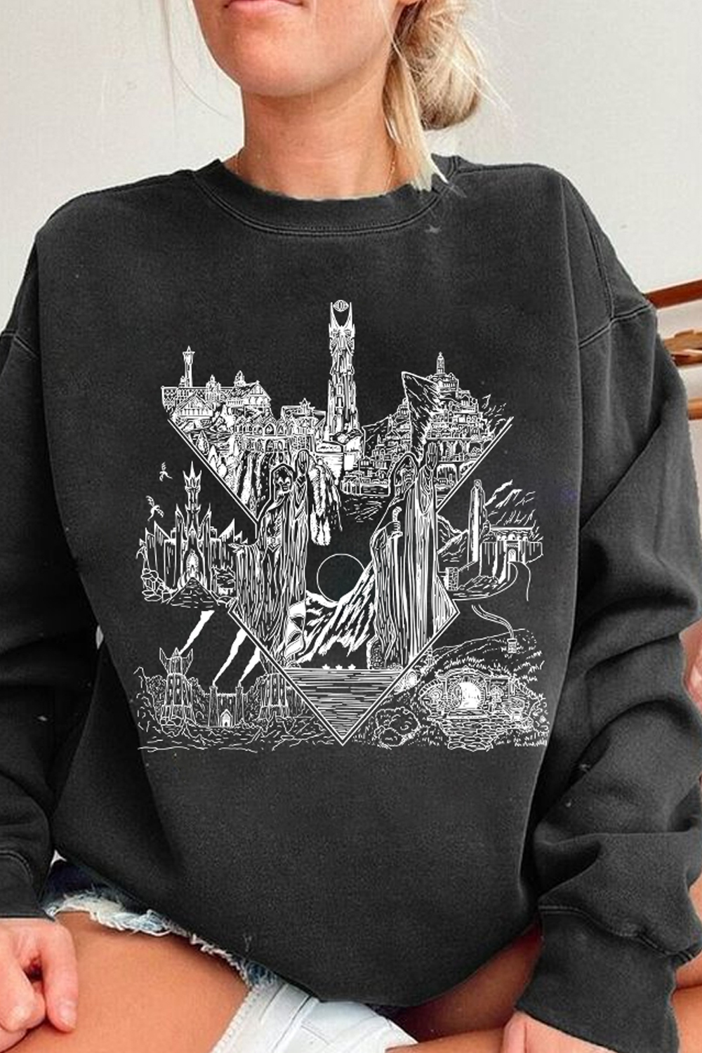 Retro LOTR Middle Earth Shirt