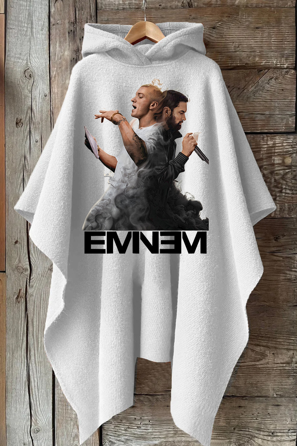 Eminem Hooded Warm Shawl Cape