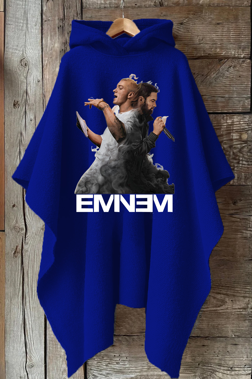 Eminem Hooded Warm Shawl Cape