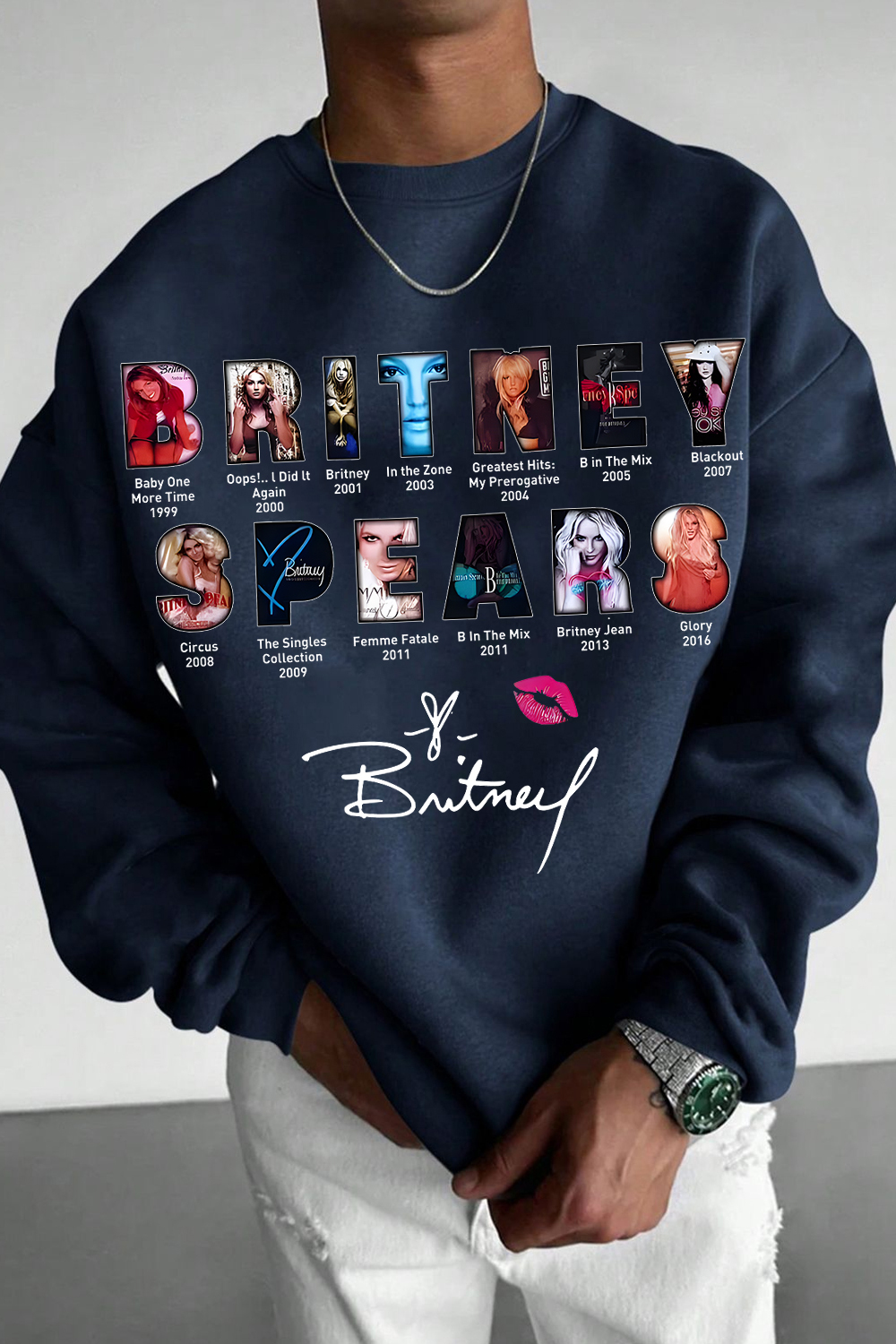 Britney Spears Sweatshirt For Men