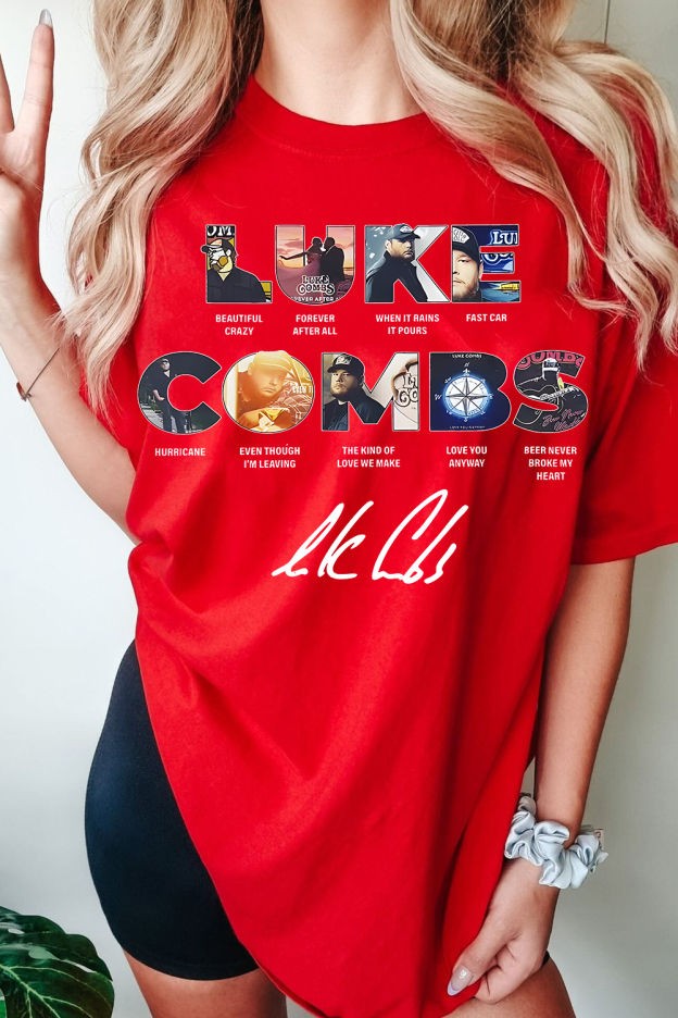 Luke Combs Tee  For Women