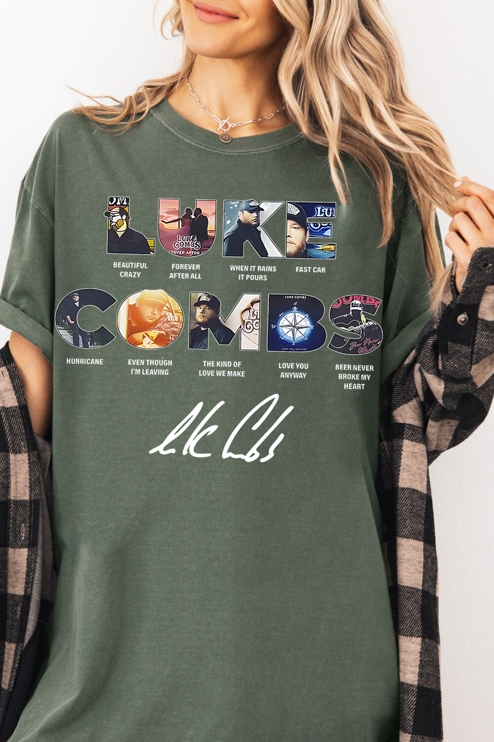 Luke Combs Tee  For Women