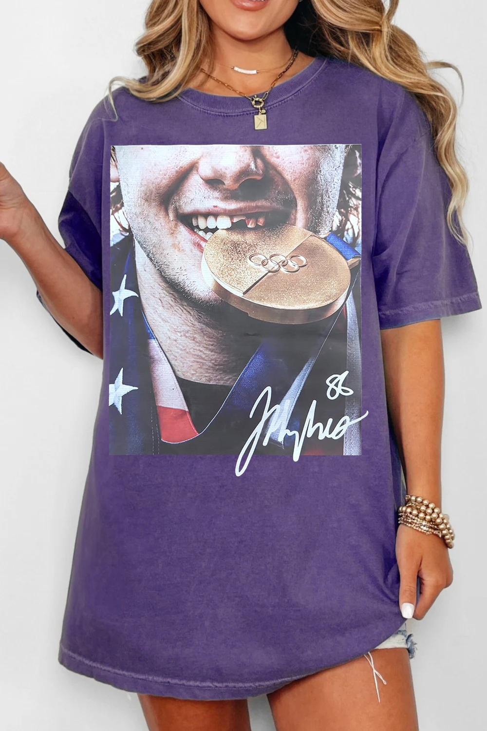 Jack Hughes Golden Gold Shirt