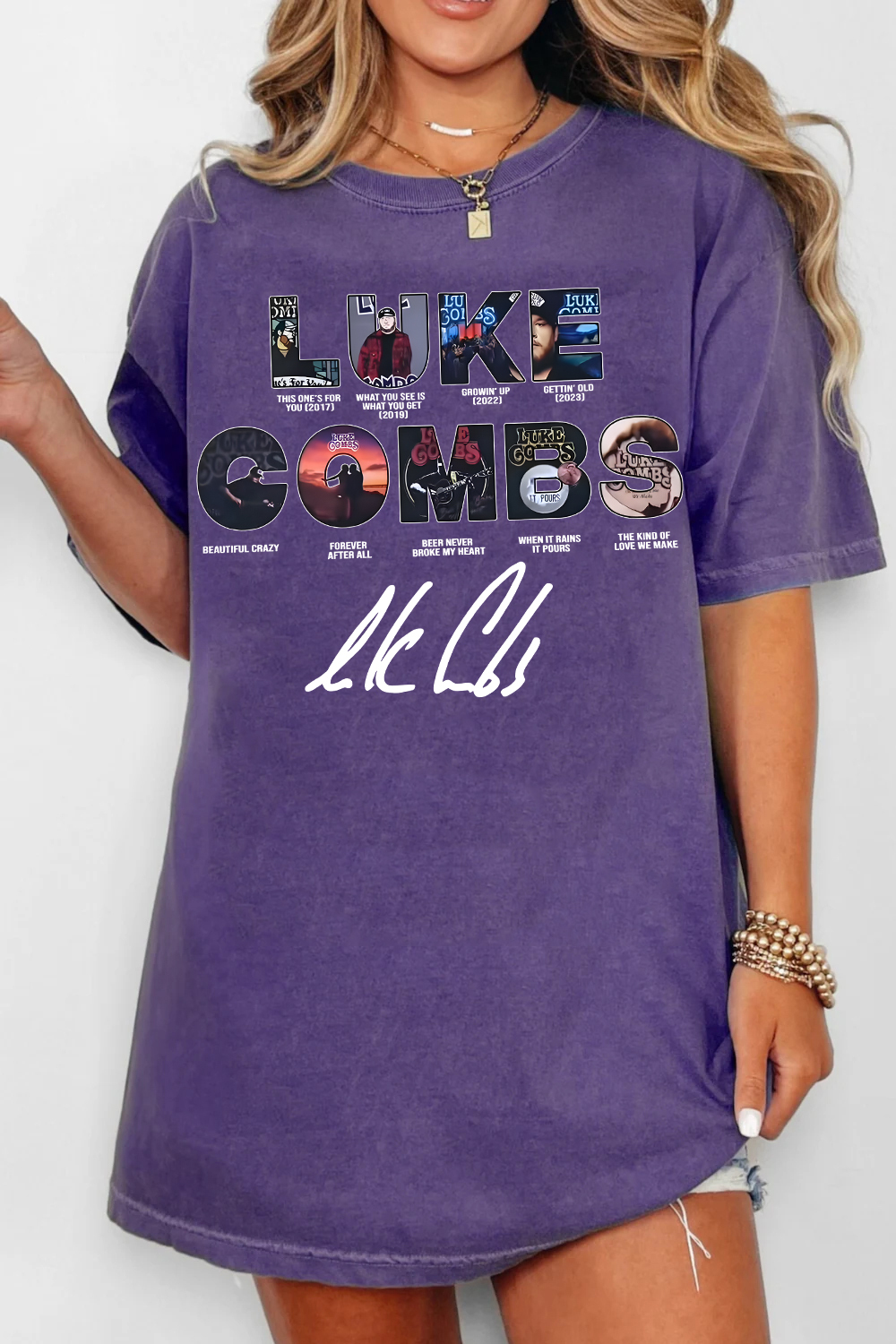 🤩🤩 Luke Combs Concert Tee For Women