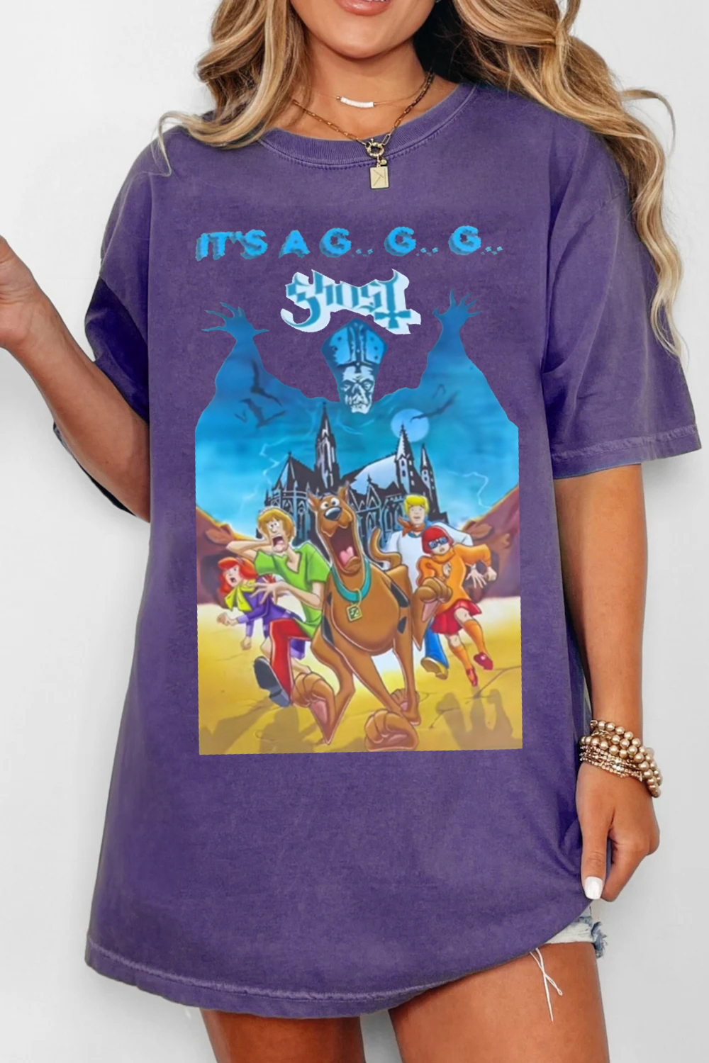 Ghost meets Mystery Incorporated t-shirt