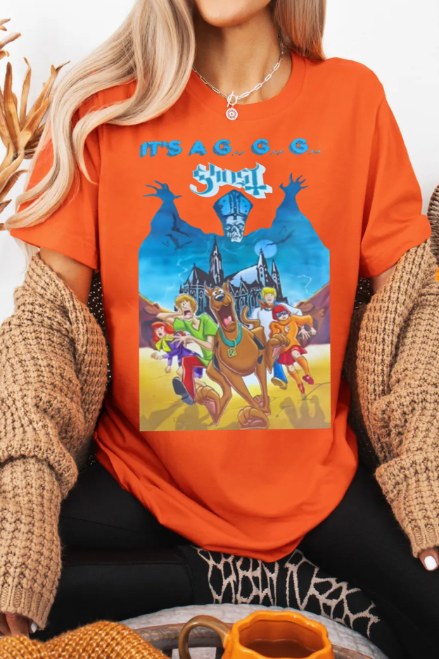 Ghost meets Mystery Incorporated t-shirt