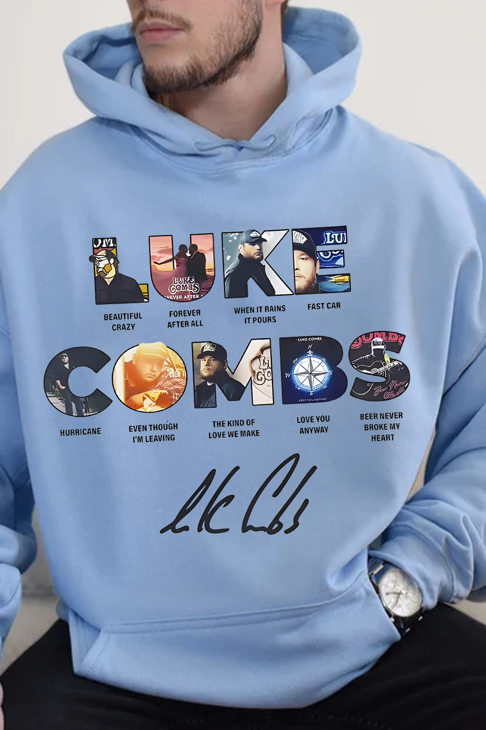 Luke Combs Tour 2025 Hoodie