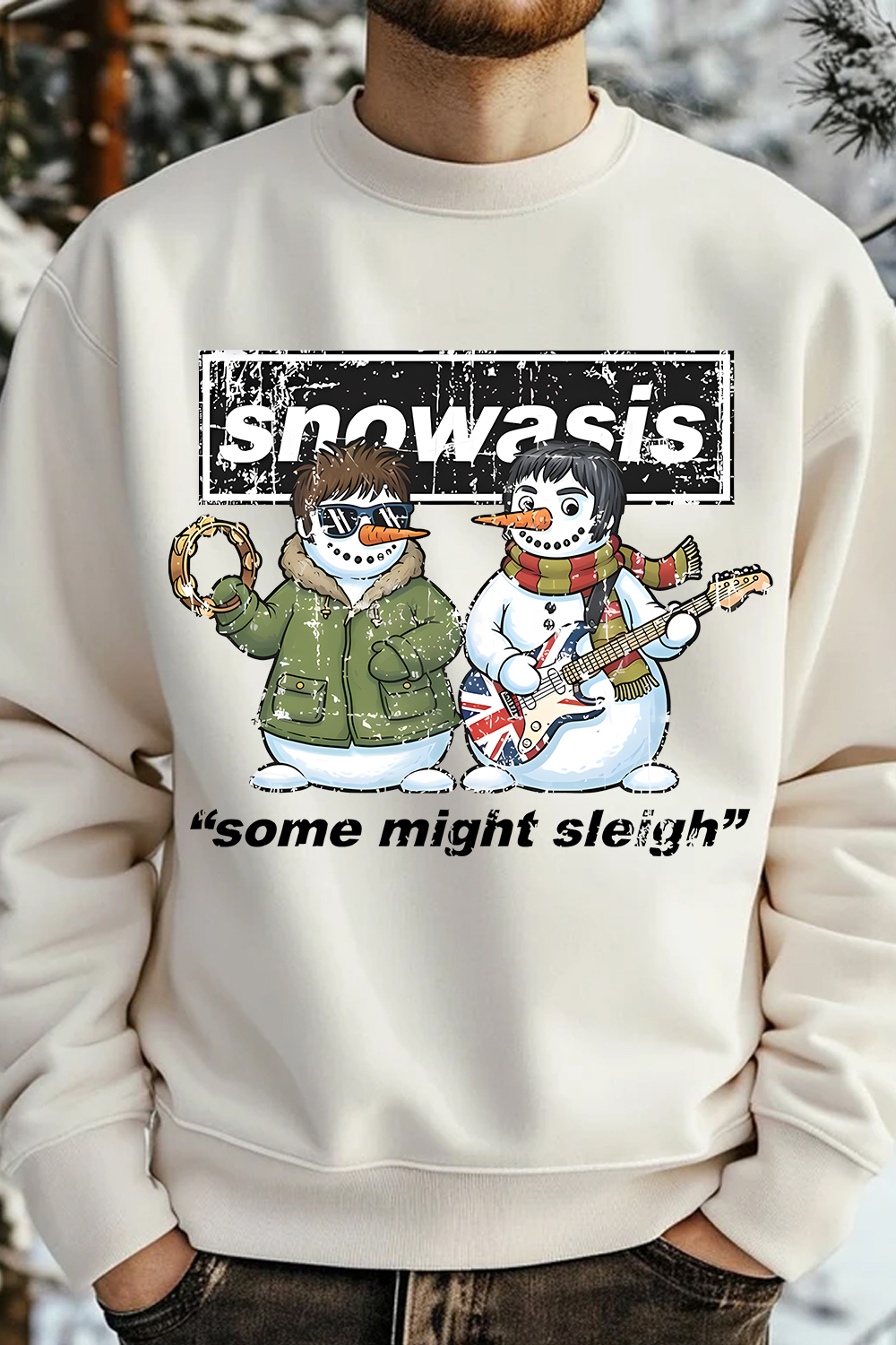 The NEW “Snowasis” Christmas Unisex Sweatshirt