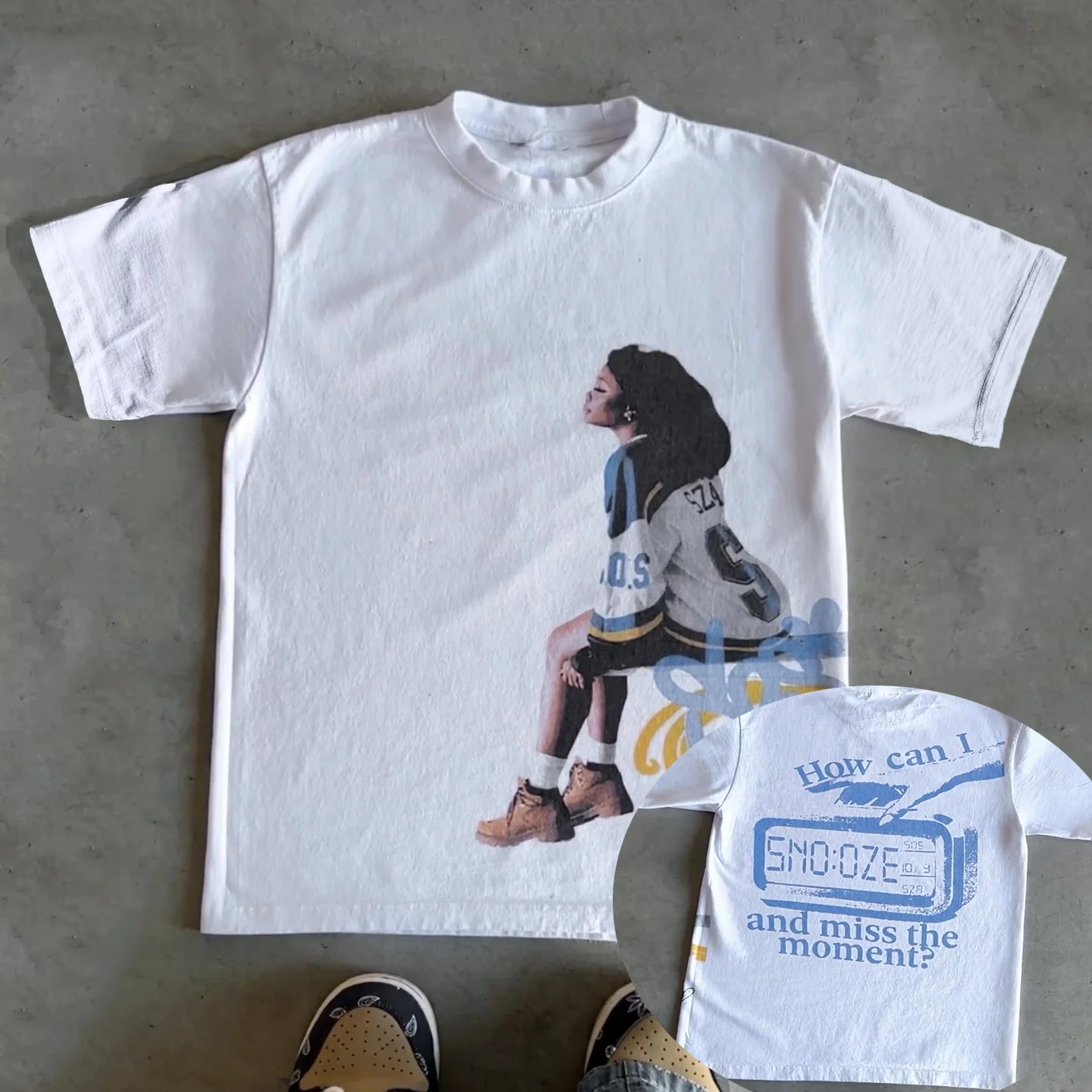 Sza high quality oversized tshirt 