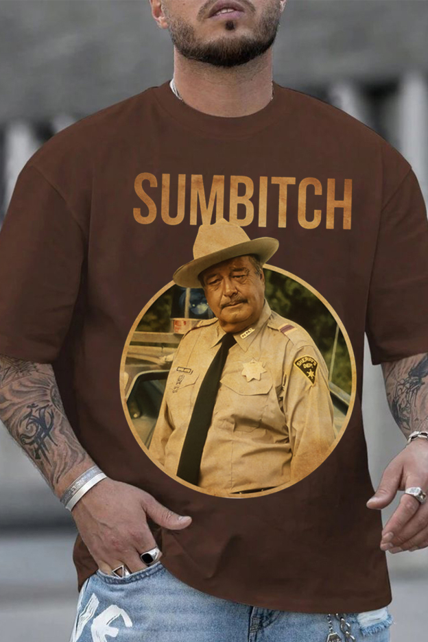 SUMBITCH JUSTICE SHERIFF BANDIT T-Shirt