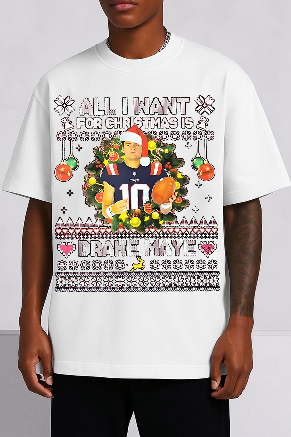 Drake Maye Men Tee