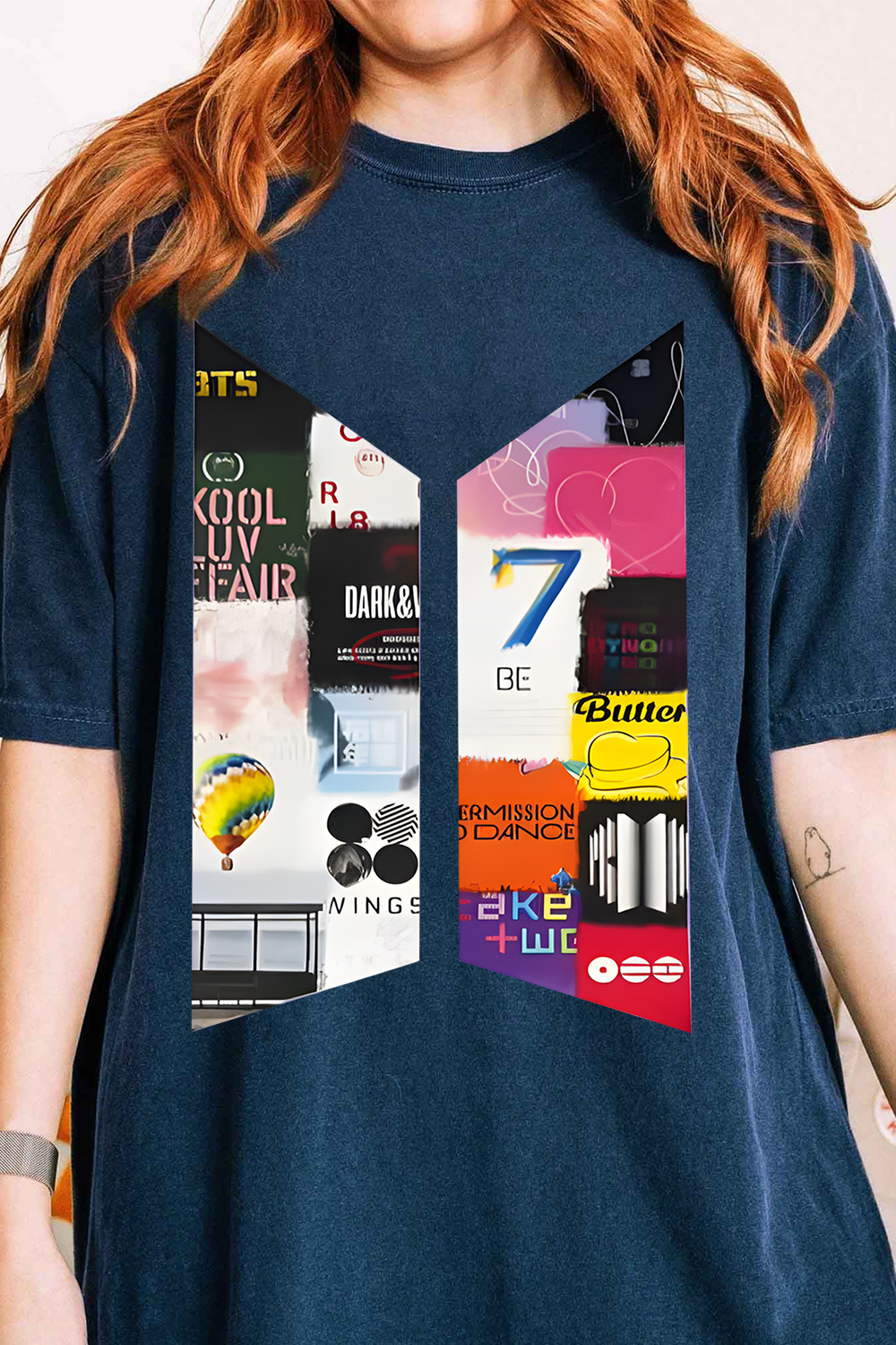 BTS Logo Is So Beautiful 💜 Tee